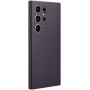 Чехол из эко кожи для Samsung Galaxy S24 Ultra,Vegan Leather Case с MagSafe Фиолетовый