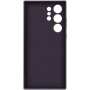 Чехол из эко кожи для Samsung Galaxy S24 Ultra,Vegan Leather Case с MagSafe Фиолетовый