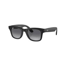 Умные очки Ray-Ban Wayfarer Matte Black Polar Gradient Graphite GEN1  (RW4006) 