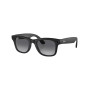 Умные очки Ray-Ban Wayfarer Matte Black Polar Gradient Graphite GEN1  (RW4006) 