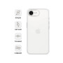 Силиконовый чехол на Apple iPhone 16e прозрачный