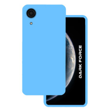Чехол Silicone Cover для Samsung Galaxy A03 CORE голубой Чехол Silicone Cover для Samsung Galaxy A03 CORE голубой