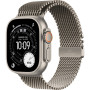  Apple Watch Ultra 3 2025 49mm  Natural Titanium Case with Natural Titanium Milanese Loop (M) 