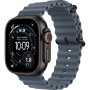Часы Apple Watch Ultra 3 2025 49mm Black Titanium Case with Blue Ocean Band 