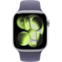 Часы Apple Watch Series 11 42mm Silver Aluminum Case with Purple Fog Sport Band (S/M) 