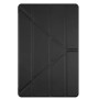  Противоударный чехол на планшет Samsung Galaxy Tab S7 11" / S8 11" пластиковая основа слот для стилуса, складная подставка Y черный