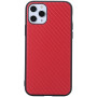Накладка G-Case Carbon для Apple iPhone 13, красная