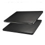 Чехол Gurdini для  MacBook Air 15 M2/M3/M4/M5 (2023-2026гг) _ 15,3" ( А2941 / А3114/3241 )  пластик черный под кожу 