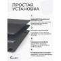 Чехол Gurdini для MacBook Air 15 M2/M3/M4/M5 (2023-2026гг) _ 15,3" ( А2941 / А3114/3241 )   софт тач пластик белый матовый