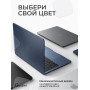 Чехол Gurdini для MacBook Air 15 M2/M3/M4/M5 (2023-2026гг) _ 15,3" ( А2941 / А3114/3241 )   софт тач пластик белый матовый