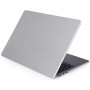Чехол Gurdini для  MacBook Air 15 M2/M3/M4/M5 (2023-2026гг) _ 15,3" ( А2941 / А3114/3241 ) софт тач пластик СЕРЕБРО  матовый