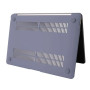Чехол Gurdini для MacBook Air 15 M2/M3/M4/M5 (2023-2026гг) _ 15,3" ( А2941 / А3114/3241 )    софт тач пластик ТЕМНАЯ ЛАВАНДА  матовый