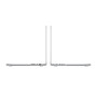 MacBook Pro 14 2025 M5 10C CPU/16/1Tb/10C GPU   Silver (Серебристый) MDE54 
