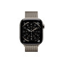 Apple Watch Series 11 42mm Natural Titanium Case, Milanese Loop (Natural)