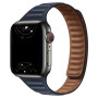 Ремешок Leather Link для Apple Watch 38/40/41/42mm   кожа  тёмно-синий /Midnight