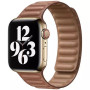  Ремешок Leather Link для Apple Watch 38/40/41/42mm  кожа коричневый