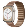 Ремешок Leather Link для Apple Watch 42/44/45/46/49 mm   кожа коричневый
