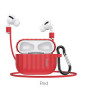Чехол силиконовый  для AirPods Pro, HOCO КРАСНЫЙ