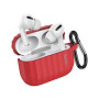 Чехол силиконовый  для AirPods Pro, HOCO КРАСНЫЙ