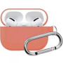 Чехол силиконовый для AirPods 3 (2021) персиковый