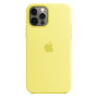 Чехол Apple для iPhone 13 , SILICONE CASE , ярко-жёлтый