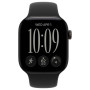 Apple Watch Series 12 46mm Black Aluminum Case with Black Sport Band (S/M)
