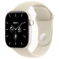 Apple Watch Series 12 42mm Pearl White Ceramic Case with Sand Sport Band (S/M) Apple Watch Series 12 42mm Pearl White Ceramic Case with Sand Sport Band (S/M)
