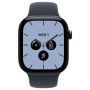 Apple Watch Series 12 42mm Night Blue Ceramic Case with Navy Blue Sport Band (S/M)