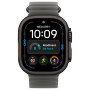 Apple Watch Ultra 4 49mm Black Titanium Case with Translucent Black Ocean Band (GPS + Cellular) (M/L)