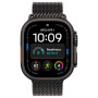 Apple Watch Ultra 4 49mm Black Titanium Case with Black Titanium Milanese Loop (GPS + Cellular) (S/M/L)