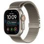 Apple Watch Ultra 4 49mm Natural Titanium Case with Natural Titanium Milanese Loop (GPS + Cellular) (S/M)