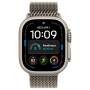 Apple Watch Ultra 4 49mm Natural Titanium Case with Natural Titanium Milanese Loop (GPS + Cellular) (S/M)