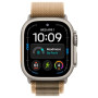 Apple Watch Ultra 4 49mm Natural Titanium Case with Desert Alpine Loop (GPS + Cellular) (M/L)