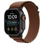  Apple Watch Ultra 4 49mm Black Titanium Case with Burgundy Alpine Loop (M/L) (GPS + Cellular)