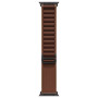  Apple Watch Ultra 4 49mm Black Titanium Case with Burgundy Alpine Loop (M/L) (GPS + Cellular)