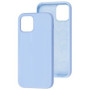 Чехол на iPhone 15 Pro Max Silicone Case  Нежно-голубой