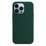 Чехол Apple MagSafe для iPhone 13 Pro MAX, SILICONE CASE,Clover / Зелёный клевер
