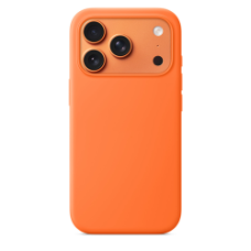 Чехол Silicone Case with MagSafe для iPhone 17 Pro Max  Orange 