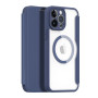 Чехол книжка Dux Ducis для iPhone 15  6.1" (with MagSafe)  Синий