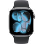 Часы Apple Watch Series 11 46mm Space Gray Aluminum Case with Black Sport Band