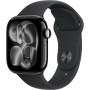 Часы Apple Watch Series 11 42mm Jet Black Aluminum Case with Black Sport Band (S/M) 