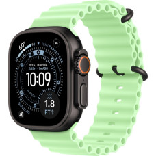 Часы Apple Watch Ultra 3 2025 49mm Black Titanium Case with Neon Green Ocean Band 