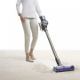 Беспроводной пылесос Dyson V8 / SV25 Absolute Silver/ Nickel 6 насадок, вилка с переходником