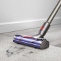 Беспроводной пылесос Dyson V8 / SV25 Absolute Silver/ Nickel 6 насадок, вилка с переходником