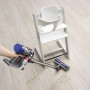 Беспроводной пылесос Dyson V8 / SV25 Absolute Silver/ Nickel 6 насадок, вилка с переходником