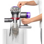Беспроводной пылесос Dyson V8 / SV25 Absolute Silver/ Nickel 6 насадок, вилка с переходником