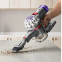 Беспроводной пылесос Dyson V8 / SV25 Absolute Silver/ Nickel 6 насадок, вилка с переходником