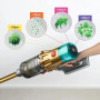 Беспроводной пылесос Dyson V12 Detect Slim Absolute /SV46 Nickei/Gold 5 насадок, наша вилка