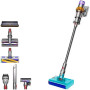 Беспроводной пылесос Dyson V15s Detect Submarine/ SV47 Yellow/Nickel  (Серый/Золотой) наша вилка