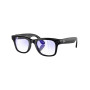 Умные очки Ray-Ban Wayfarer Shiny Black Clear GEN1 (RW4008) 
